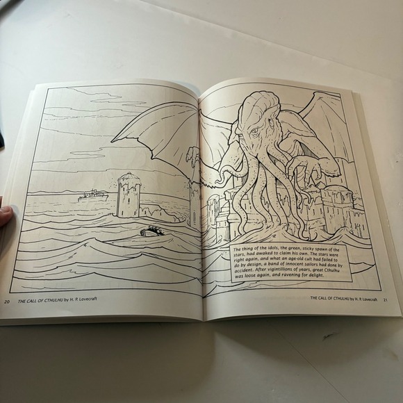 Great Scenes From Horror Stories Coloring Book John Green Classic Tales Gift - Picture 6 of 14